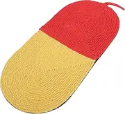 NOLITOY Scratching Board for Cats Sisal Cat Scratch Mat Pet Cat Toy Hanging Design