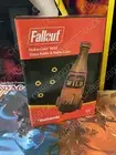 Fallout Nuka Cola Wild Glass Bottle + 10 Caps Rocket Replica Figure -DENT BOX-