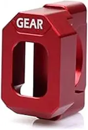 1-6 Gear Display Indicator Non-Destructive Installation Motorcycle Accessories, for ER-6F 2006-2011 Motorcycle Gear Indicator(Black Only Bracket-Red)