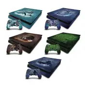 OFFICIAL BRIGID ASHWOOD ART MIX VINYL SKIN FOR PS4 SLIM CONSOLE & CONTROLLER