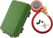 CLISPEED 1 Set Precision Dial Tire Pressure Gauge for Car Modifications Durable Construction Versatile Tire Pressure Measuring Tool for Automotive Projects and Accessories