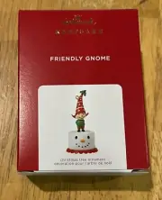 Hallmark Keepsake Friendly Gnome Christmas Ornament