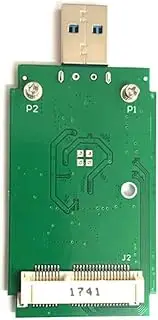 1 Piece External MSATA to USB3.0 Adapter Card Portable Hard Drive Unpacked Mobile Adapter Board Dark Green