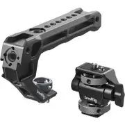 SmallRig Top Handle with Monitor Support Kit (Compatible with Cold Shoe) 5322