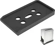 PC Stand Desktop PC Tower Stand CPU Stand, Ventilated PC Tower Stand, Under Desk CPU Holder Mobile Gaming PC Floor Stand with 4 Caster Wheels CPU Tower Stand(Black,Without Wheels)