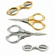 Folding Camping Stainless Steel Scissors Keychain Fishing Scissor Mini Cutter