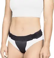 BraceAbility Pelvic Pro Prolapse Support Belt - Women's Prolapsed Uterus Patent-Pending Girdle for Dropped Bladder, Vulvar Varicosities, Postpartum Recovery, and Symphysis Pubis Dysfunction Pain (M)