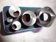 Interstate Countersink Set: 5 Pc 1/4 to 1" Head Dia, 100 ° Included Angle
