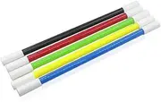 Colorful Magic Wand Set – 5 Multicolor PVC Trick Sticks for Kids’ Stage Show and Magic Practice, 29.5cm Illusion Toy Props