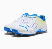 Puma Spike 22.1 Cricket Shoe - White/Ultra Blue - Adult - Mens