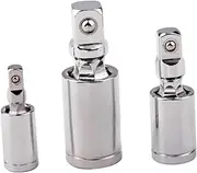 COHEALI 3pcs Joint Sockets Swivel Drive Adapter for Extensions Versatile Tool for Various Applications