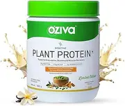 O.Ziva Bioactive Plant Protein (Malabar Vanilla) | 5.5 BCAA| Pea Isolate| Plant based Protein for Women & Men | Essential Amino Acids| Vegan Protein supplement, Clean, Sugar free, 500g