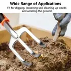 Ergonomic Handle Hand Cultivators Heavy Duty Garden Hand Rake