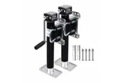 2x Trailer Jack Stand 5000lbs/2267KG Jockey Wheel Trailer Parts Draw Bar Fitment