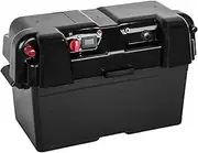 Battery Box AGM Deep Cycle 130AH Dual System 12V 100AH USB Ports Large Marine