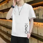 MEN'S SHORT SLEEVED T-SHIRT KOREAN VERSION WITH QUARTER男士短袖T