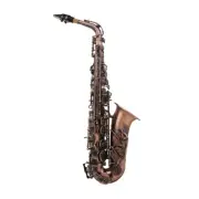 Professional Red Bronze Bend Eb E-flat Alto Saxophone Sax Abalone Q1J4