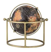 Amalfi Around The World Globe Vintage Rotating Educational Geographic Home Decor