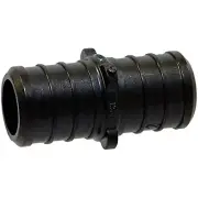 SharkBite 1 Inch Poly Crimp Coupling, Pack of 5, PEX Pipe, PE-RT, UP020A5