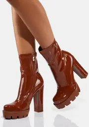 [AZALEA WANG] Rainy Days Platform Boots