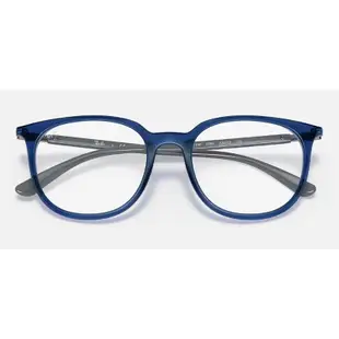Ray Ban雷朋 RB7190 光學眼鏡 亮藍色框&灰色腳