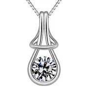 Solid 925 Sterling Silver Angel Necklace