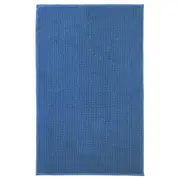 TOFTBO bath mat, bright blue, 50x80 cm