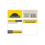 55pc Sleeve Kings 41x63mm Board Game Card Sleeves Mini American Case Protector