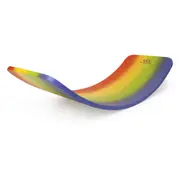 Kinderfeets 81cm Wood Kinderboard Kids Fun Activity Balance Toy Rainbow 18m+