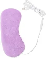 ORFOFE 1 Set USB Heated Eye Mask for Dry Eyes 3d Contoured Warm Eye Compress Steam Eye Mask Electric Eye Heating Pad Cover for Sleeping