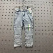 Boys Vintage Straight Leg Acid Wash Demin Blue Jeans Sz 6 NWT Wonder Nation
