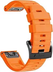 [BKUANE] 22 26mm Silicone Watchband Quick Release Strap For Garmin Fenix 7X 7 6X 6 Pro 5X 5 Plus EPIX 935 945 Smartwatch Bands Bracelet