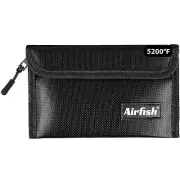 Fireproof Money Bag 5 X 8 Inches Fireproof Wallet Waterproof Cash Bag with Zip