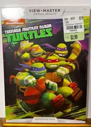 2016 VIEW MASTER VIRTUAL REALITY - DC TEENAGE MUTANT NIJA TURTLES EXPERIENCE PAC
