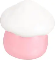 [LRXIYODE] 1Set Mushroom Lip Gloss Tube Portable Container with Lids for Travel Refillable Cream Sub Bottles for Lip Treatments Lotions and Cosmetics
