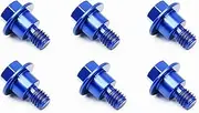 jiningxinxin Motorcycle Front Fork Guard Bolts Screw Compatible With 125 200 250 300 350 400 450 530 SX SX-FXC XC-F EXC EXC-F XC-W XCF-W 2000-2022(Blue)