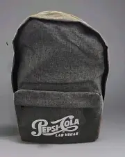Pepsi-Cola Backpack Gray/White Las Vegas Nevada