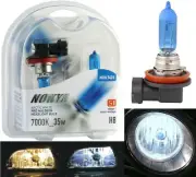 Nokya 7000K White H8 Nok7423 35W Two Bulbs Head Light High Beam Replacement Lamp