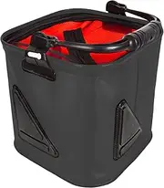 Fishing Bucket | Foldable Wider Handle Fish Bucket | Multi-Functional Fish Storage Tackle Boxes for Transport Kayaks Camping Car Shack Swamp