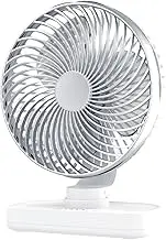 Small Desk Fan,Travel Handheld Fan | 4 Speed Adjustable Cooling Device, Energy-Efficient Portable Cooler for Dorm Room Home Camping Trips Outdoor Adventure