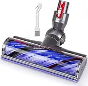 Charlux Upgrade Anti-Tangle Replacement Vacuum Head for Dyson V7 V8 V10 V11 V15 & V11 Outside Direct Drive Cordless Vacuum, Motor-Head Cleaner Power Head Brush Turbine Tool Attachment Roller Parts