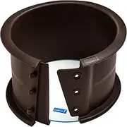 [Lurch] FlexiForm 85042 Springform Cake Tin 14 cm with Glass Base Brown Silicone