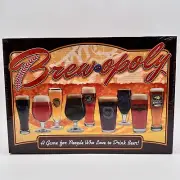 Brew Opoly Monopoly Board Beer Lager Ale Suds Stout Game Sealed Made in USA NEW