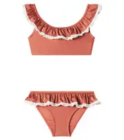 [Rylee + Cru] Rylee + Cru Margot lace-trimmed bikini Y 16 red
