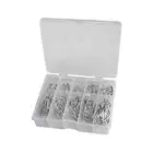 100pcs Fishing Barbed Hook Reusable Tempting Fishing Spinner Hook Carbon Steel