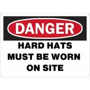 HARD HATS MUST BE WORN ON SITE: Essential Safety Gear for Construction Sites ...