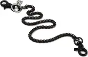 [Ruth&Boaz] Spiral With 3 Clasp Stainless Steel Wallet Chain