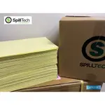 【威斯防護】SPILLTECH 萬用吸液棉 片狀 YPB1113H (公司貨) 100片/箱