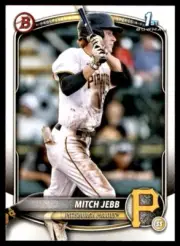 230 Card Lot 2025 Bowman 1st Prospect #BP-41 Mitch Jebb Pirates