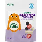 Little Bellies Organic Fruit Crisps Berry & Apple 11g